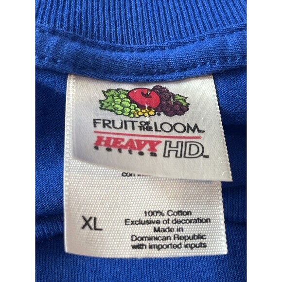 90s Y2K Inspired Ice Breakers Cool Blast Mints Blue Graphic Tshirt XL - Picture 8 of 9